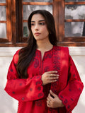 Mannat Clothing Laila Winter Pret '25 Karandi Embroidered Stitched Suit-Lila