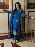 Hussain Rehar Basic Not Basic V Raw Silk Embellished Stitched 3-Piece Suit-Serene
