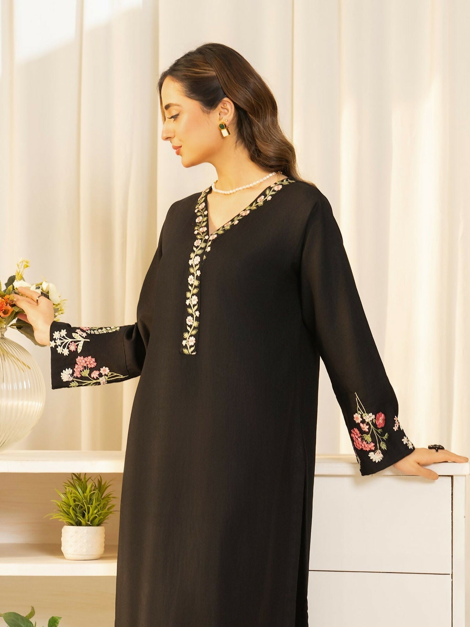 Mannat Clothing Summer Basics'25 Lawn Embroidered Stitched Suit-SB2020019