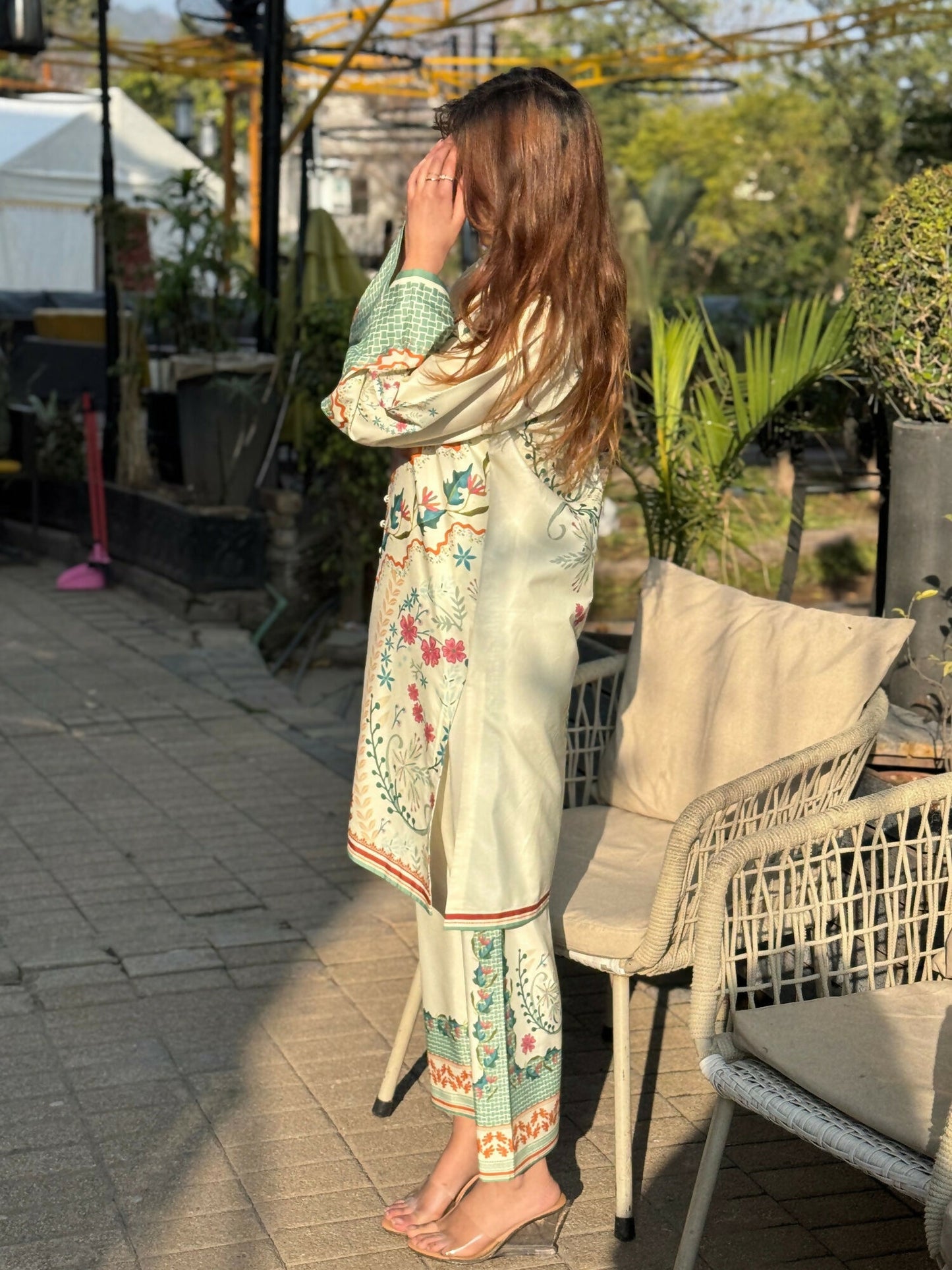 Sehrish Kanwal K-Ord Crepe Printed Co-Ord Set-Clara