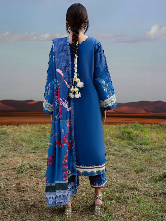 Parishay Rang e Sarma Khaddar Embroidered Unstitched 3-Piece Suit-SAR-13