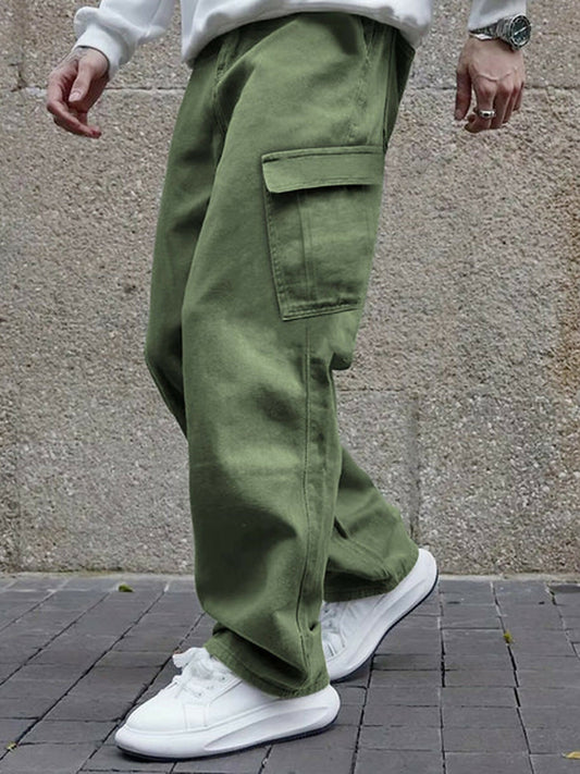 Jupiter Plain French Twill 5 Pockets Trendy Cargo Trouser-14565