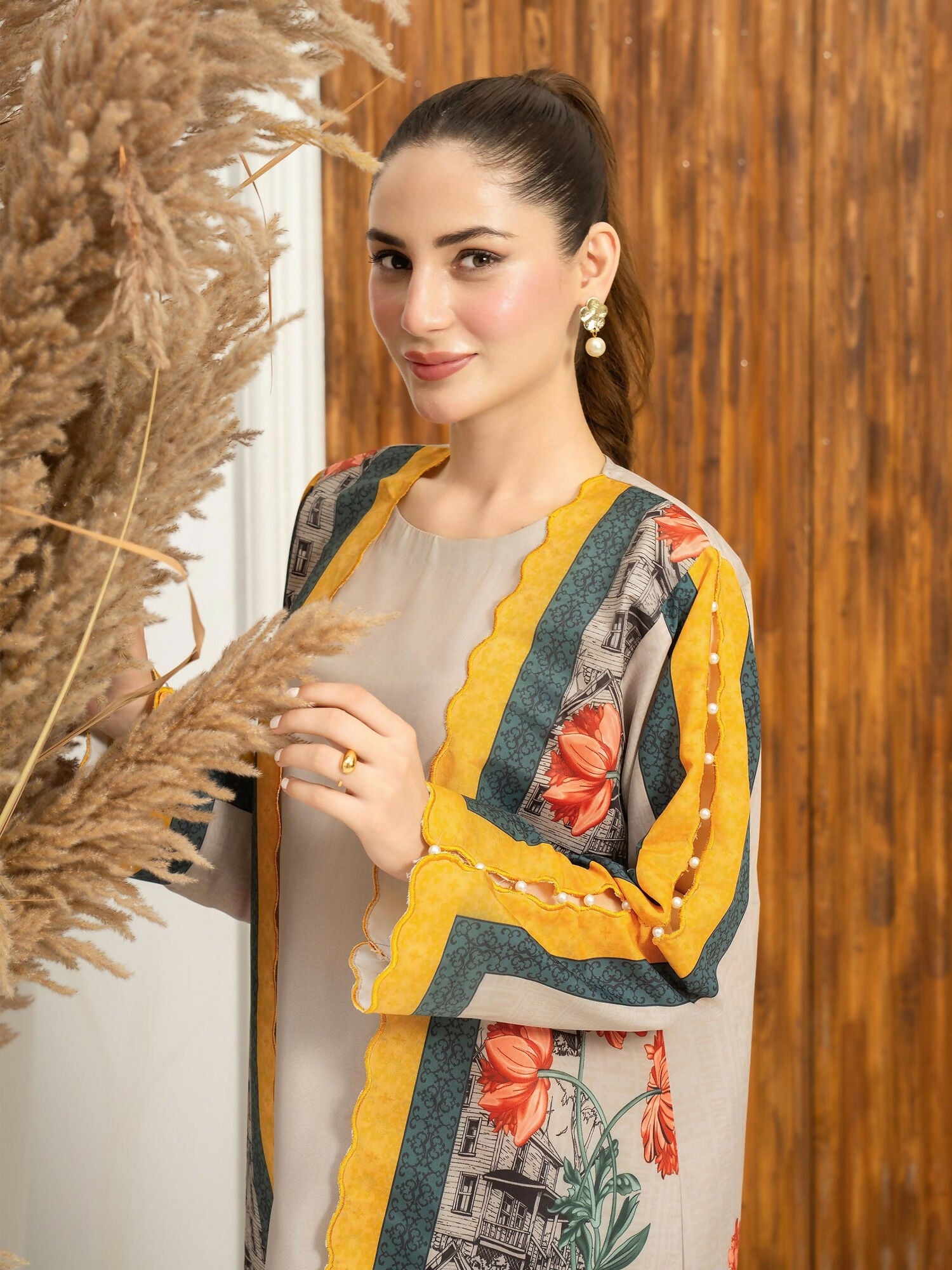 Panache Apparel Florise Lawn Printed Co-Ord Set-Freedom