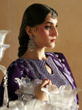 Mahnur Pakeezah Luxury Formals Silk Embroidered Stitched 3-Piece-Suit-Arusa - PK - 09
