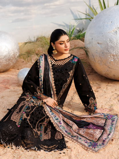 Parishay Shangrila Lawn Vol 2 Embroidered Unstitched 3-Piece Suit-ANG-09