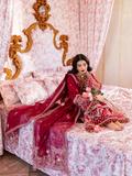 Mahnur Sophie Luxury Lawn Embroidered Unstitched 3-Piece Suit-Ginny