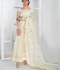 Imran Aftab Lux Winter Wedding Organza Embroidered Unstitched Saree-IASC-32