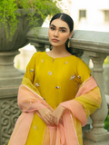 Allure By IH Raw Silk Embellished Stitched 3-Piece Suit-Sublime