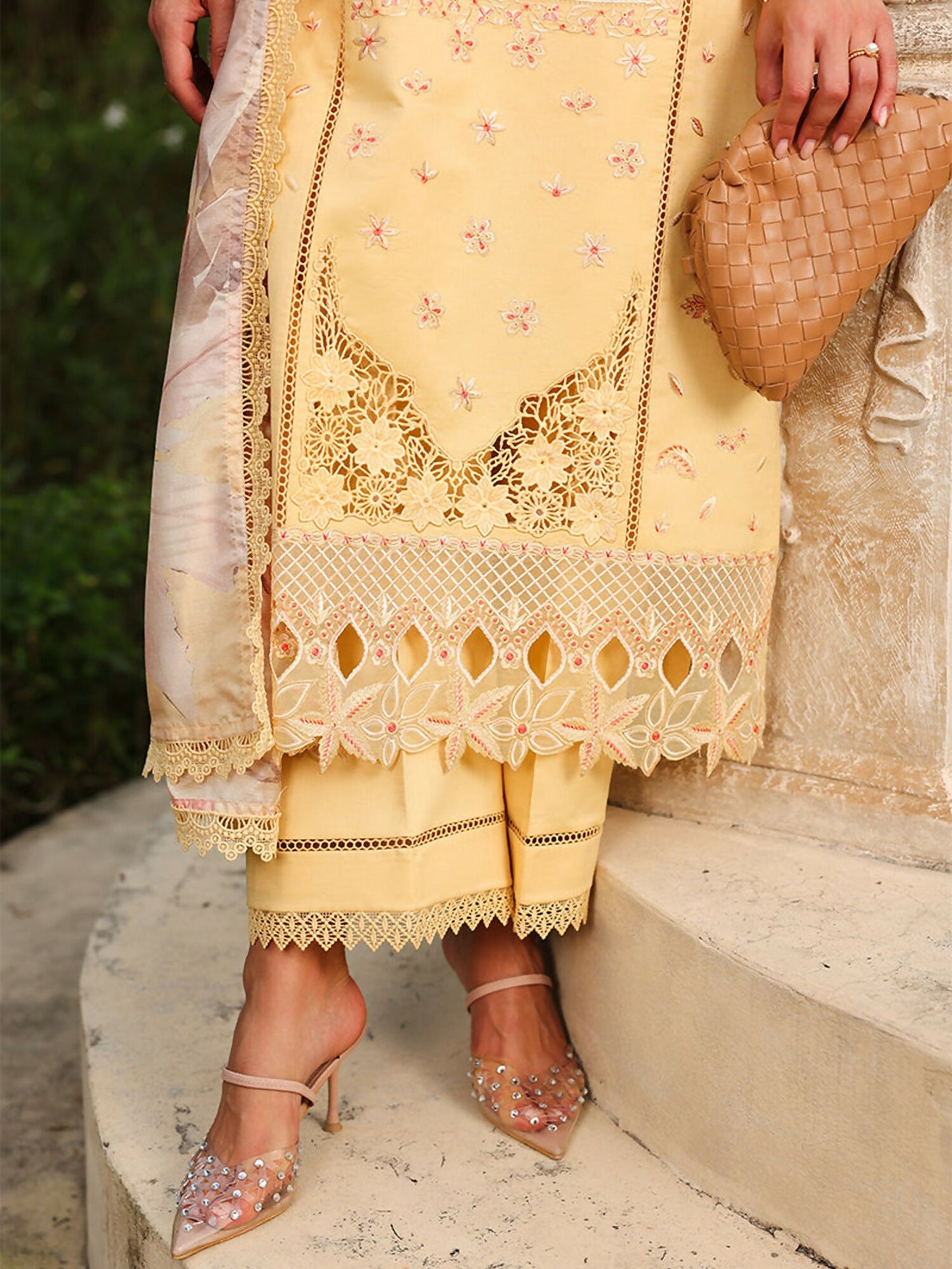 Rang Rasiya Florence Summer Edit'26 Lawn Embroidered Unstitched 3-Piece Suit-Mirha