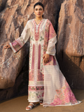 Mahnur Sirene Luxury Lawn Embroidered Unstitched 3-Piece Suit-Magnolia