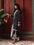 Qalamkar Qprints Lawn'26 Embroidered Unstitched 3-Piece Suit-AX-09-(A)-Farah