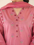 Mannat Clothing Spring-Edit'25 Lawn Embroidered Stitched Suit-Dune
