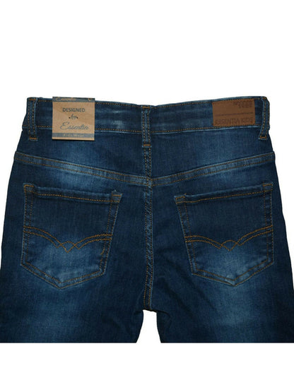 Funky's Plain Classy Stretchy Slim Fit Denim Pant-12031