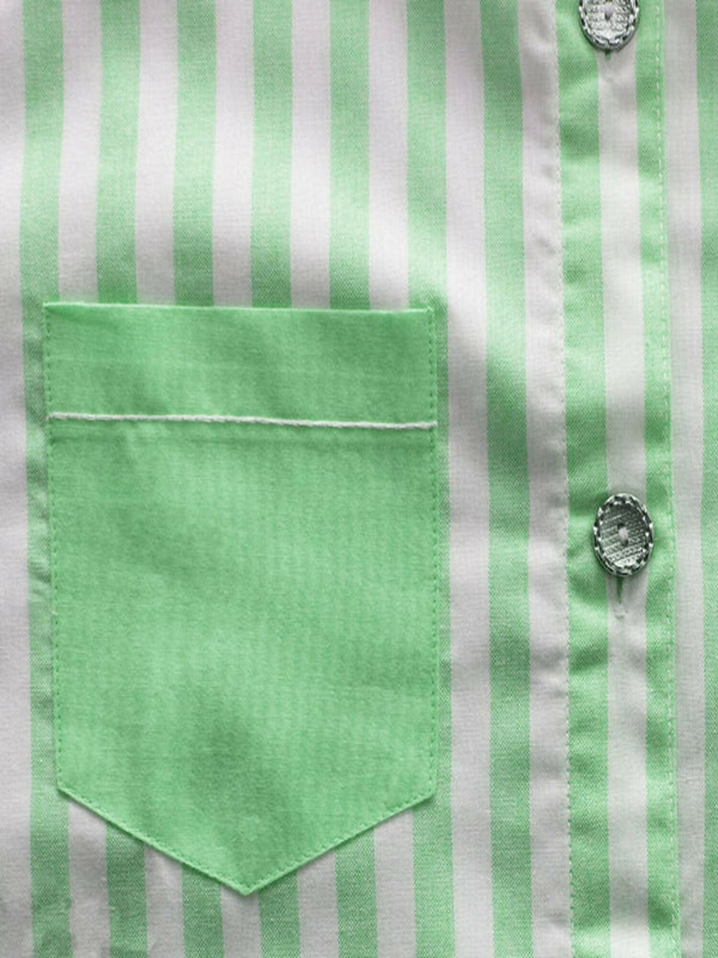 Funky's Plain Vertical Stripe Top-6272