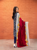 Nishat Linen Printed Unstitched 3-Piece Suit-42206505-R