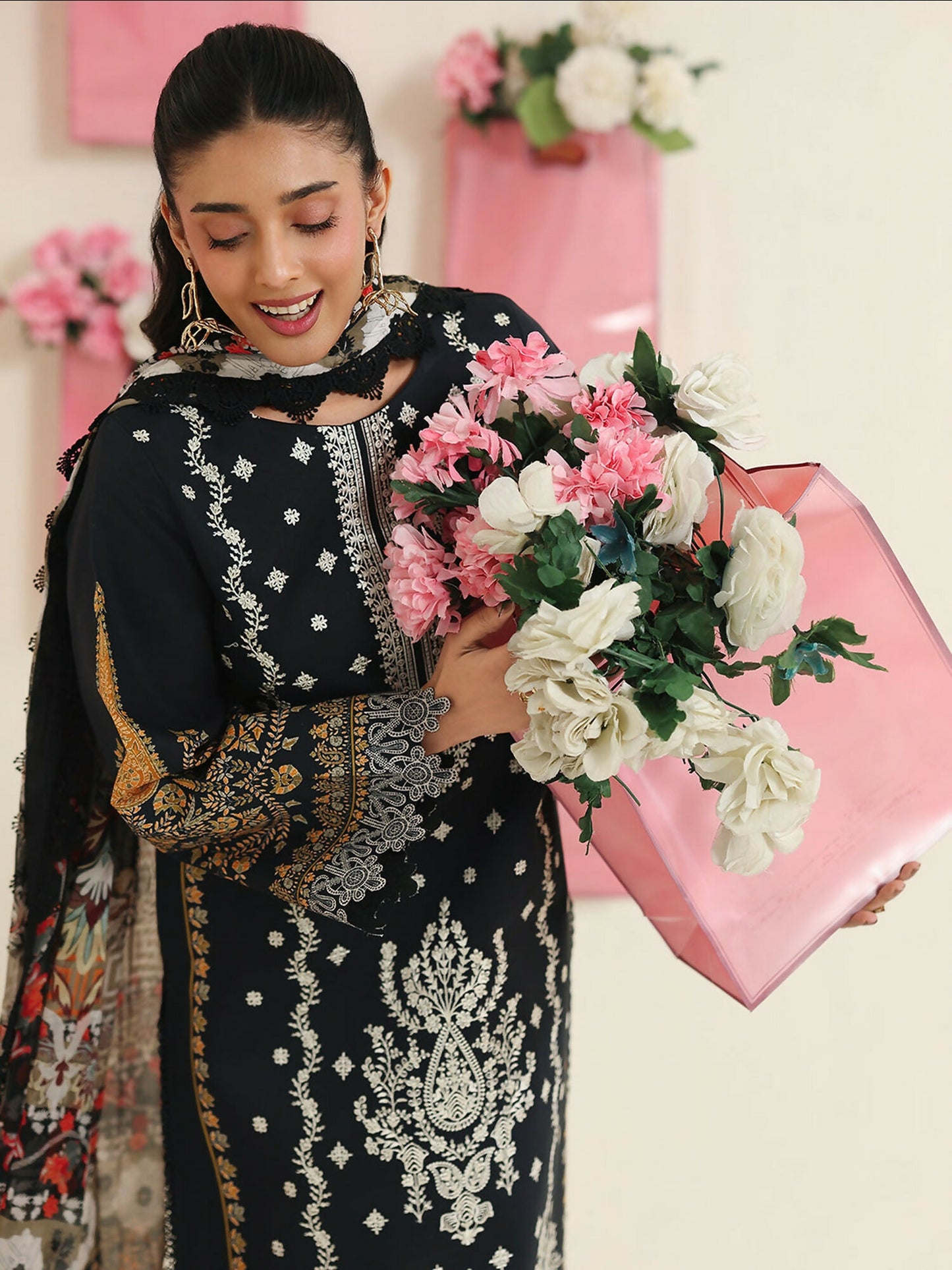 Mahnur Anaya Vol.2 Lawn Embroidered Stitched 3-Piece Suit-AN-2-05