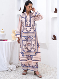 MH Cloth House Soft Khaddar Printed Stitched 2-Piece Suit-Zyra