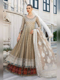 Maria B Sateen Cotton Satin Embroidered Unstitched 3-Piece Suit-CST-810