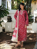 Qalamkar Qprints Lawn'26 Embroidered Unstitched 3-Piece Suit-AX-07-(B)-Lena