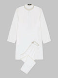 Velvour Boys Cotton Embroidered Shalwar Kurta-VB172-D