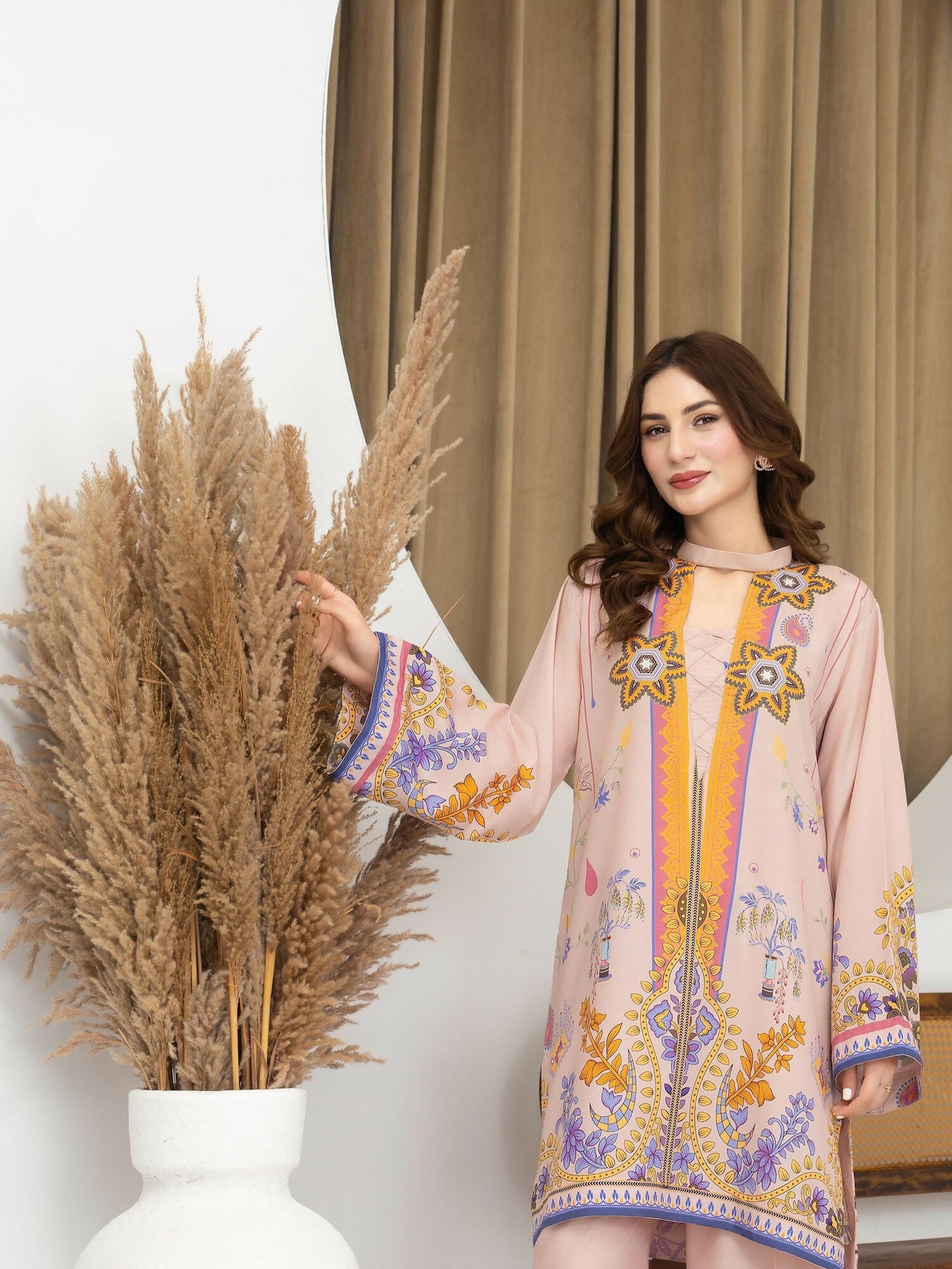 Panache Apparel Florise Lawn Printed Co-Ord Set-Seryn