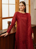 Mahnur Florence Luxury Lawn Embroidered Stitched 3-Piece Suit-Hoorain