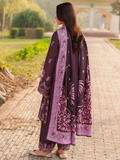 Panache Apparel Khaddar Embroidered Stitched Suit-Arwa-purple