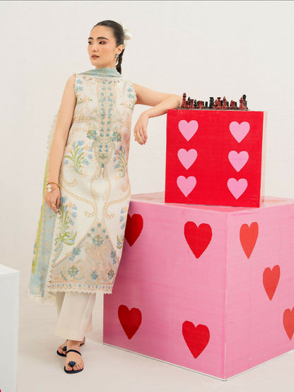 Mahnur Anaya Lawn Vol-1 Embroidered Unstitched 3-Piece Suit-ANA-010