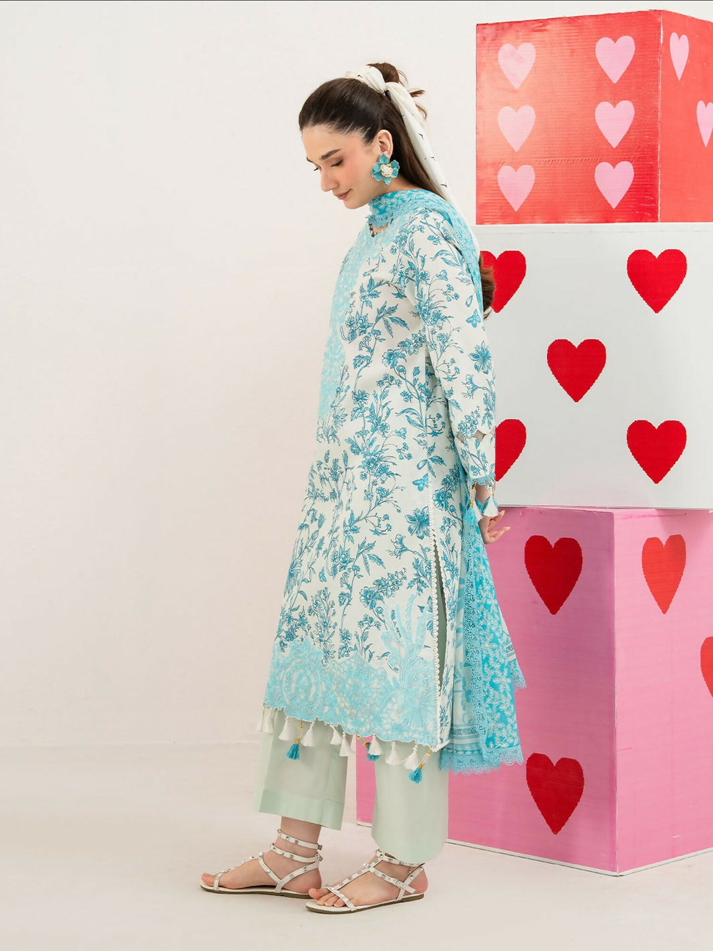 Mahnur Anaya Lawn Vol-1 Embroidered Unstitched 3-Piece Suit-ANA-014