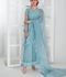 Imran Aftab Lux Winter Wedding Organza Embroidered Unstitched Saree-IASC-29