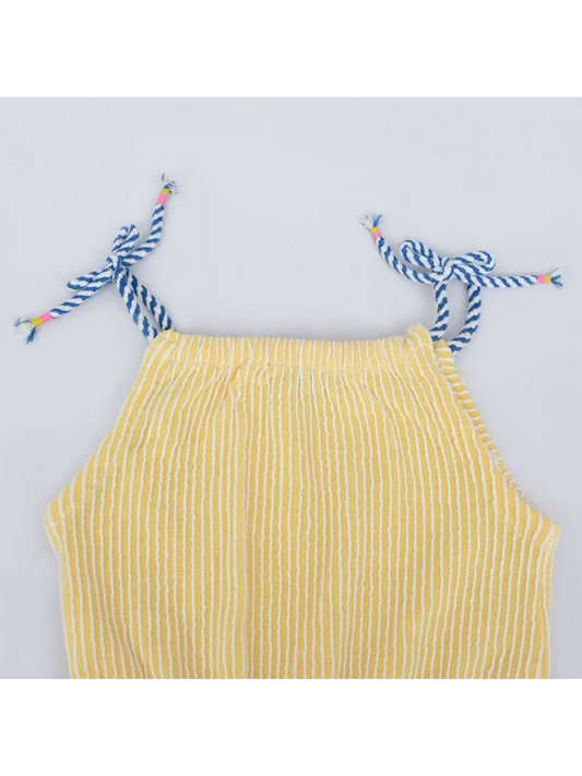 Funky Single Cord Knit Trendy Short Jump Suit-13852