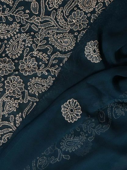 AB Hand Embroideries Chiffon Embroidered Unstitched 2-Piece Suit