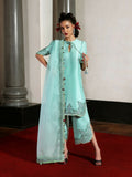Hussain Rehar The Scent Luxury Pret SS'25 Raw Silk Embellished 3-Piece Suit-Mynt