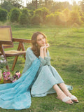 Panache Apparel Serenity Cotton Lawn Embroidered Stitched Suit-Mirage