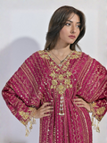 Ruby's Couture Festive Fall'25 Chiffon Embellished Kaftan Set-Maaheen