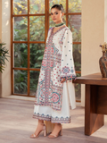 Binilyas Mehroze Luxury Lawn Embroidered Unstitched 3-Piece Suit-92 - A
