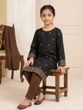 Black Bin Shaukat Pima Lawn Embroidered Stitched 2-Piece Suit