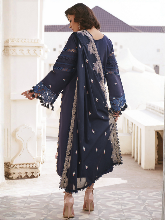Parishay Shangrila Lawn Embroidered Unstitched 3-Piece Suit-SLA-01