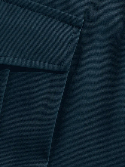 Jupiter Plain French Twill Cotton Cargo Trouser-14501
