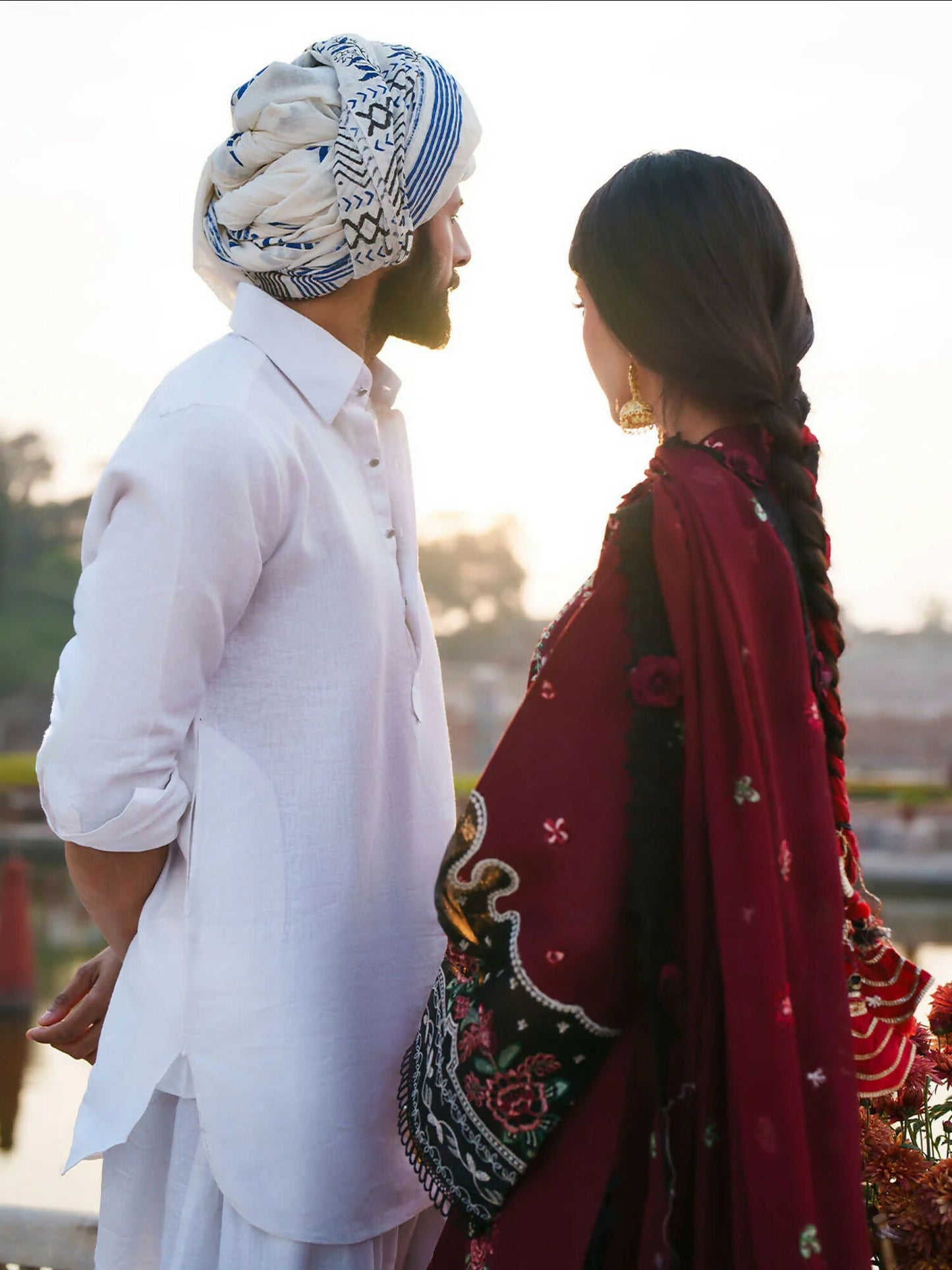 Mahnur Gul Luxury Lawn'26 Embroidered Unstitched 3-Piece Suit-G-005