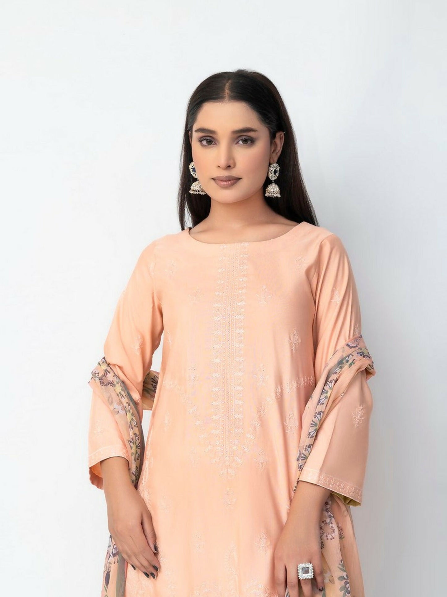 Imran Aftab Isla Winter Khaddar Embroidered Unstitched 3-Piece Suit-IAKC-UF-19