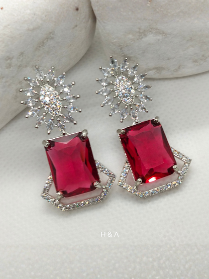 H&A Jewellery One Carat Earrings