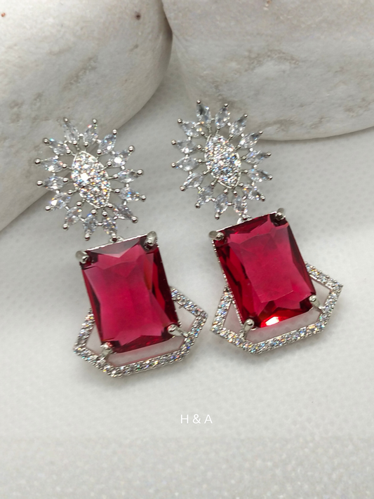 H&A Jewellery One Carat Earrings
