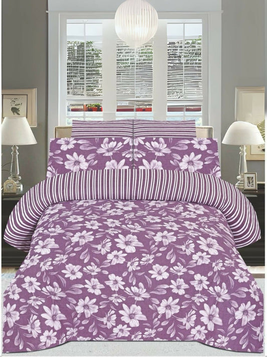 Salonika Cotton Printed 6-Piece Comforter Set-450