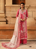 Crimson Aaleen Khaddar Embroidered Unstitched 3-Piece Suit - Phulon ki Dastaan
