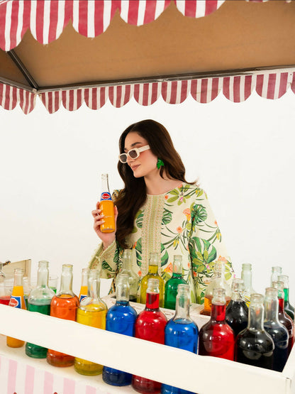 Mahnur Anaya Lawn Vol-1 Embroidered Unstitched 3-Piece Suit-ANA-013