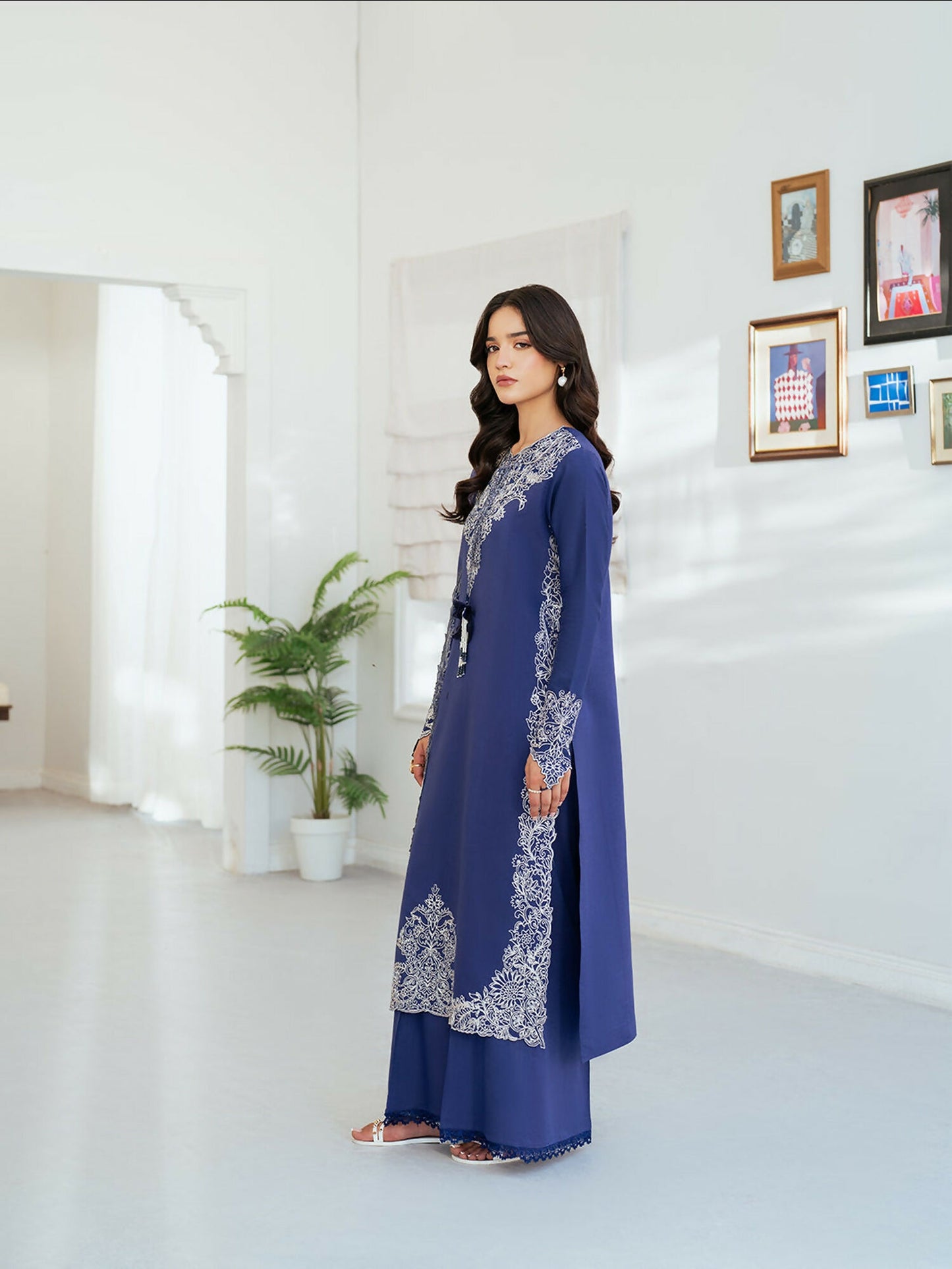 Mahnur Sera Pret'26 Lawn Embroidered Stitched 3-Piece Suit-SP-01