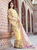 Binilyas Naqsh Naaz Lawn Embroidered Unstitched 3-Piece Suit-2085 - A