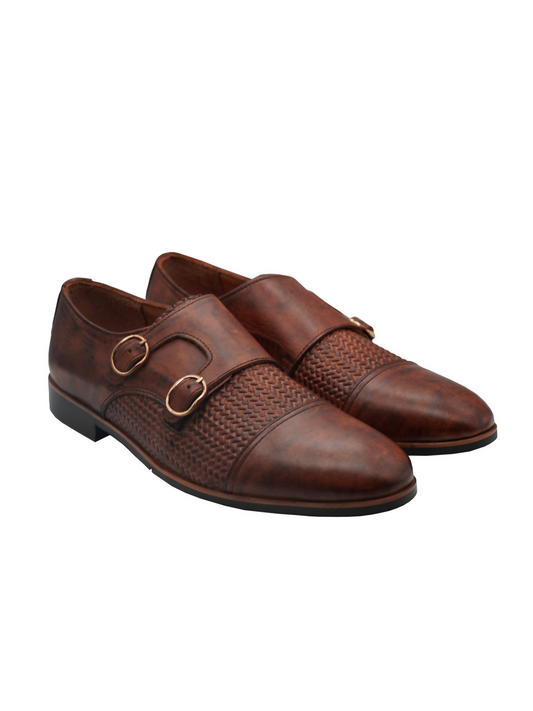 Brown formal leather shoes with a sleek design and polished finish, crafted for comfort and professional elegance.