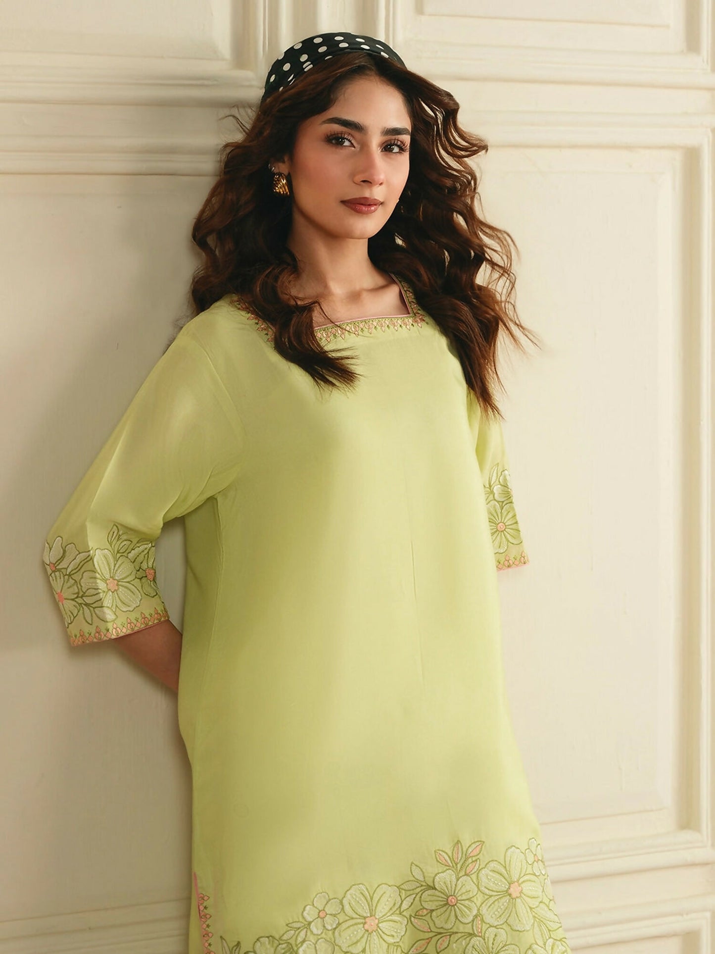 Mannat Clothing Boho Summer'26 Cotton Embroidered Stitched Suit-Petaline